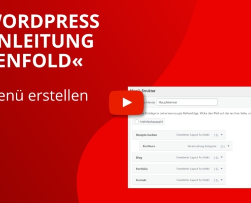 WordPress Enfold Menü erstellen